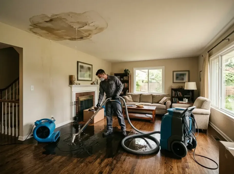 attic-pipe-burst-ceiling-drip-008 — frequently asked questions, Water Damage Restoration & Carpet Care in Louisa, KY